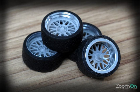 ZoomOn ZR031 1/24 18インチ ワーク マイスター M1 ホイールセット