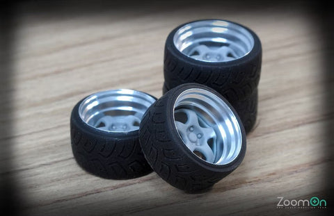 ZoomOn ZR033 1/24 18インチ ワーク マイスター s1 2P ホイールセット