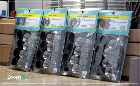 ZoomOn ZR036 1/24 15インチ Rotiform DSC ホイールセット