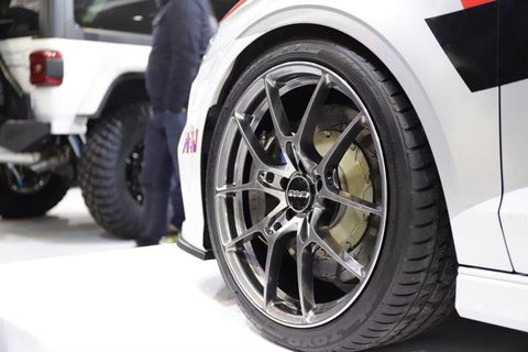 ZoomOn ZR049 1/24 19インチ レイズ ボルク レーシングG025 ホイールセット