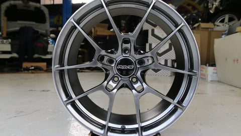 ZoomOn ZR049 1/24 20インチ レイズ ボルク レーシングG025 ホイールセット