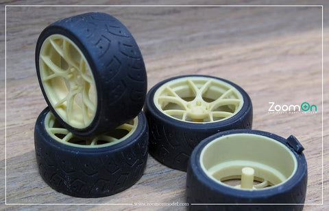 ZoomOn ZR053 1/24 18インチ BC Forged RS41 ホイールセット