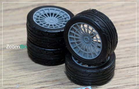 ZoomOn ZR054 1/24 16インチ Rotiform LAS-R ホイールセット