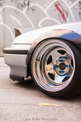 ZoomOn ZR061 1/24 16インチ 星形 スチール ホイールセット