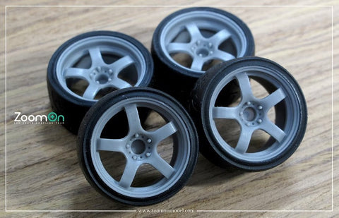 ZoomOn ZR067 1/24 16インチ プロドライブ GC-05N ホイールセット