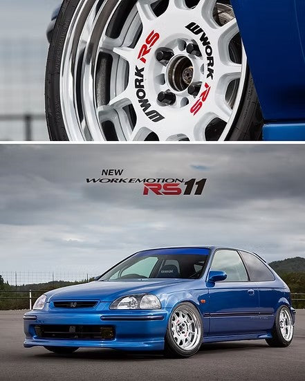 ZoomOn ZR072 1/24 15インチ ワーク エモーション RS11 ホイールセット