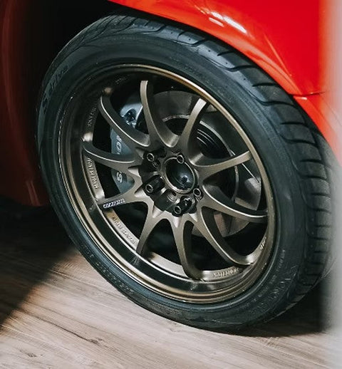 ZoomOn ZR082 1/24 17インチ レイズ CE28N ホイールセット