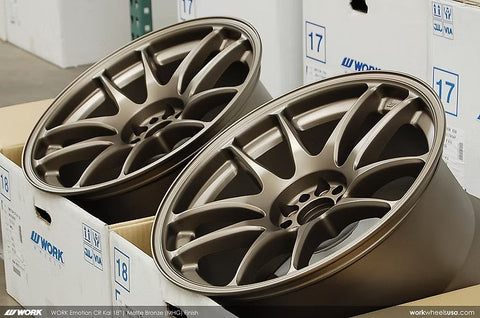 ZoomOn ZR086 1/24 17インチ ワーク エモーション CR Kai ホイールセット