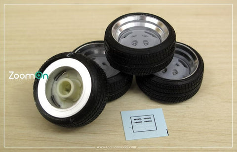 ZoomOn ZR097 1/24 16インチ AE86 OEM カスタム ホイールセット