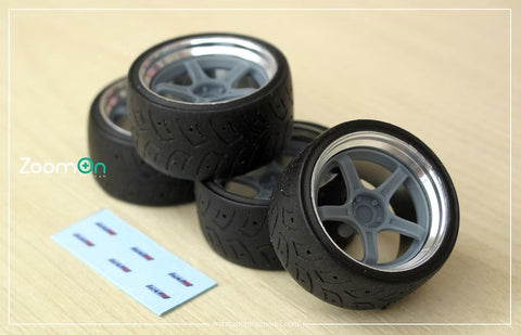 ZoomOn ZR103 1/24 20インチ SSR GTX03 ホイールセット