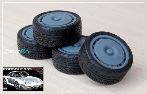 ZoomOn ZR115-17 1/24 17インチ ポルシェ 959 ホイールセット
