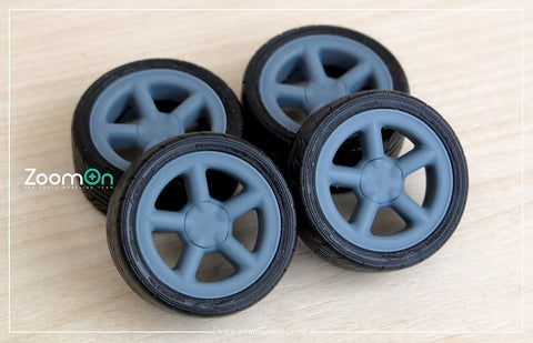 ZoomOn ZR119 1/24 16インチ フォード・エスコート RS コスワース ホイールセット