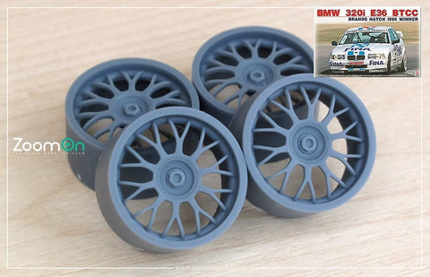 ZoomOn ZR127 1/24 18インチ BBS RE142 ホイールセット