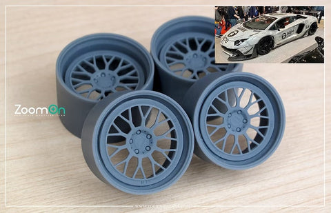 ZoomOn ZR142 1/24 20インチ LB LD-12 リムセット