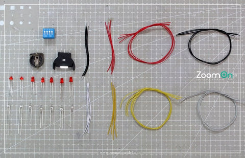 ZoomOn ZT024 1/24 LED ライト セット