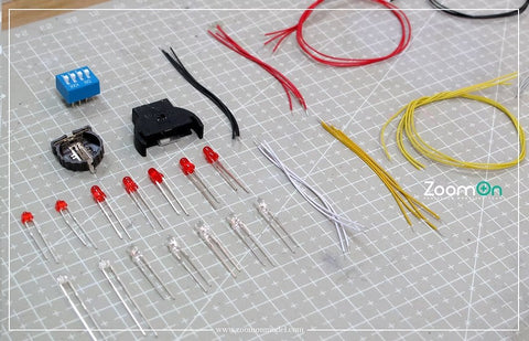 ZoomOn ZT024 1/24 LED ライト セット