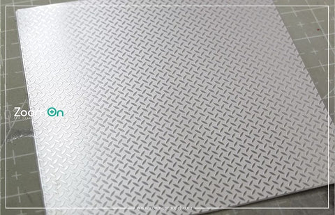 ZoomOn ZT027 1/24 アルミ 滑り止めプレート