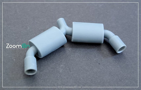 ZoomOn ZT055 1/24 デュアルエキゾースト