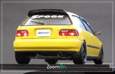 ZoomOn ZT061 1/24 リアサブフレームブレース＆タイバー