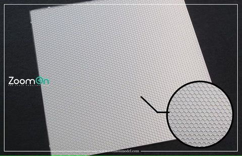 ZoomOn ZT068  アルミ ハニカムグリッドプレート (ソリッド） 70x70mm  1 プレート