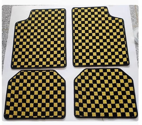 ZoomOn ZT071 1/24 グリッドパターン カーペットファブリック - グレー